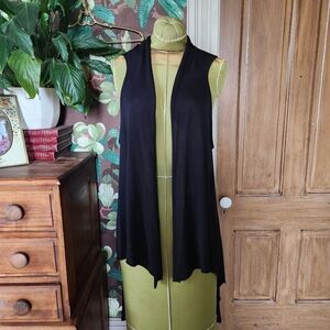 YEST Open Front Sleeveless Sweater Vest Size 10